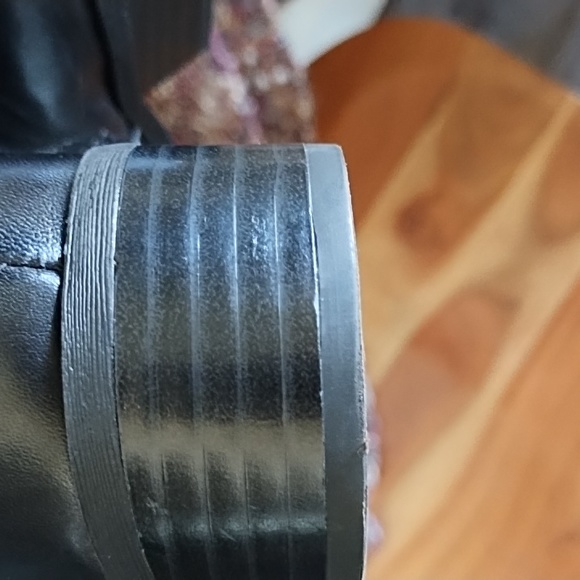 Inc International Concepts tall black leather boots size 8 1/2 NWOT - Picture 10 of 16